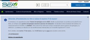 Lee más sobre el artículo Atención: ¡Presentación en vivo y online el martes 17 de marzo 3036! Te invitamos a la capacitación sobre “Gestor de tipologías en el e-SEIA”